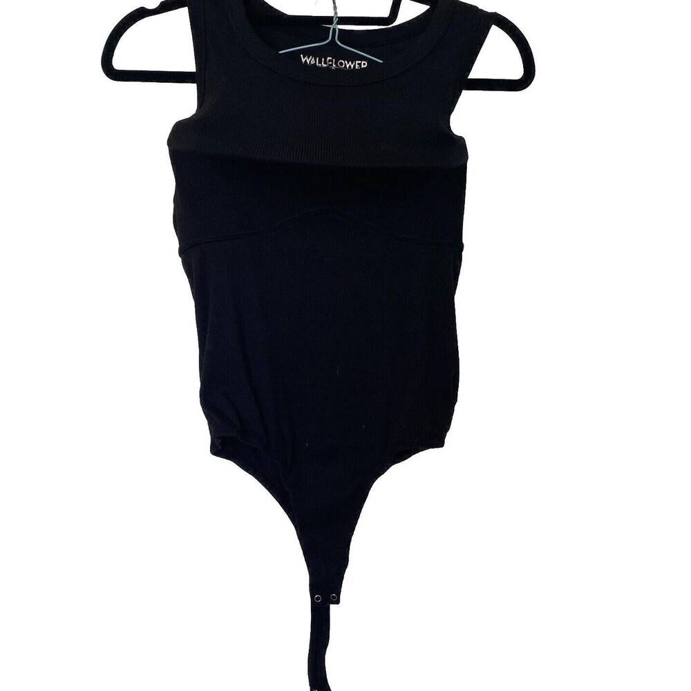 Wallflower InstaSmooth Seamless Ribbed Knit Tank‎ Bodysuit Women's L